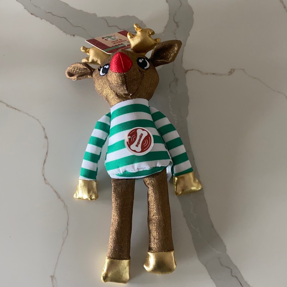 Rudolph Dog Toy
